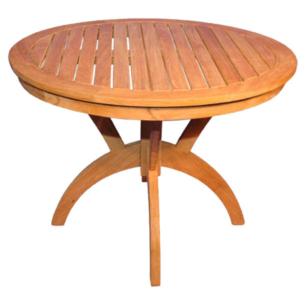 Regal Teak Teak Outdoor Dining Table Wayfair